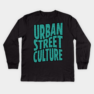 Urban street culture Kids Long Sleeve T-Shirt